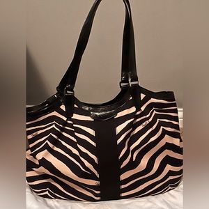 Zebra print Coach purse